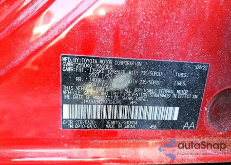 2023 Subaru Solterra Premium из США, поврежденный, VIN JTMABABA2PA004095